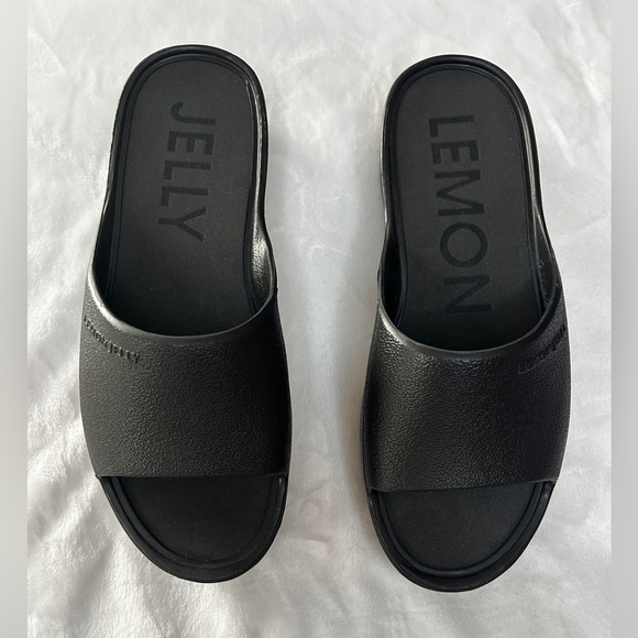 Lemon Jelly Black Women’s Sandals Size 37 - Picture 8 of 11